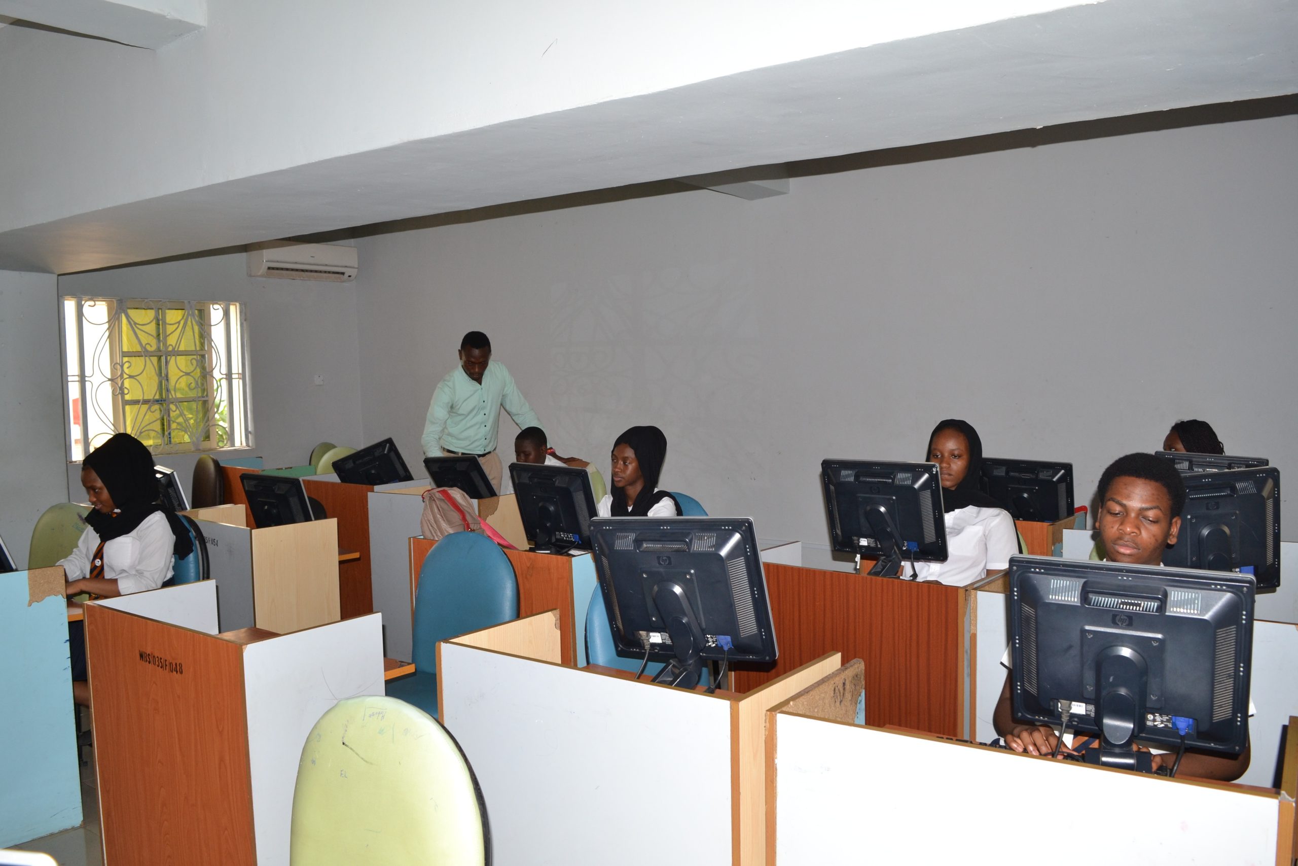 Students learning at a British school in Abuja