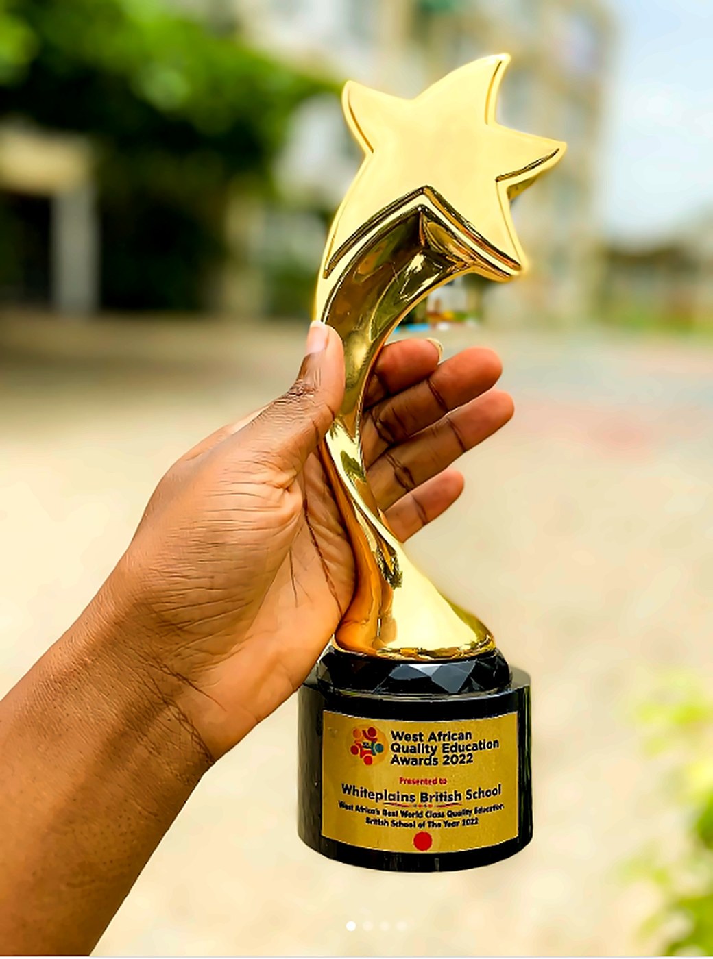 Whiteplains British School award